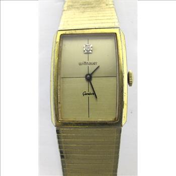 Vintage Wittnauer 10 Kt Gold Plated Women's Watch