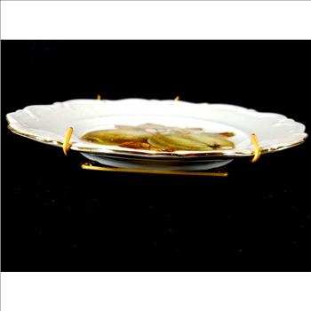 Vintage Hand Painted Bavaria German Wall Plate