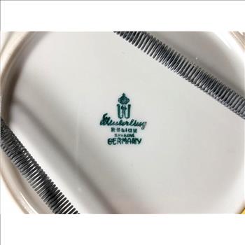 Vintage Hand Painted Bavaria German Wall Plate