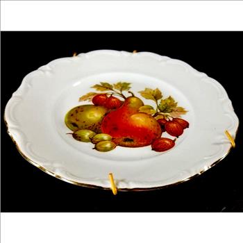 Vintage Hand Painted Bavaria German Wall Plate