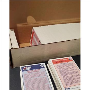 Over 650 Vintage 1990 Fleer Baseball Cards