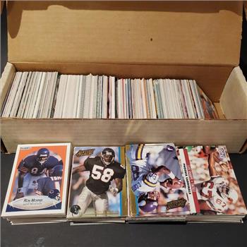 Over 750 Various NFL Trading Cards