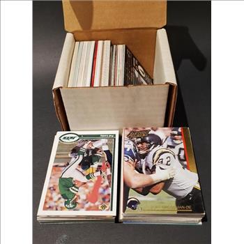 Over 150 Various NFL Trading Cards