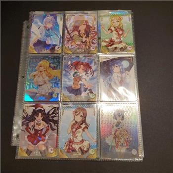 Lot of 72 Anime Trading Cards