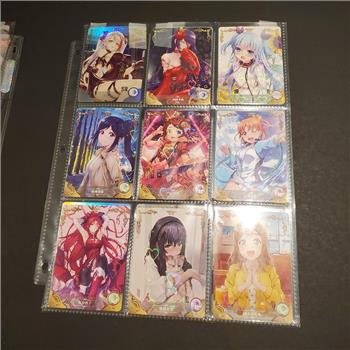 Lot of 72 Anime Trading Cards