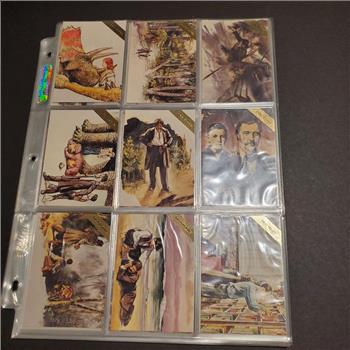 Vintage Lot of 72 1995 Collect-A-Card Dinotopia Trading Cards