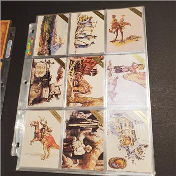 Vintage Lot of 72 1995 Collect-A-Card Dinotopia Trading Cards