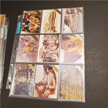 Vintage Lot of 72 1995 Collect-A-Card Dinotopia Trading Cards