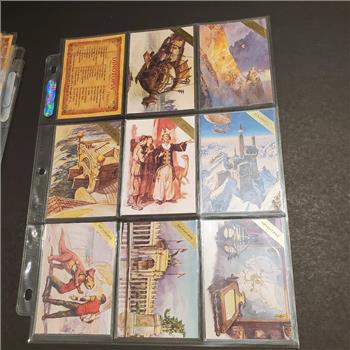 Vintage Lot of 72 1995 Collect-A-Card Dinotopia Trading Cards