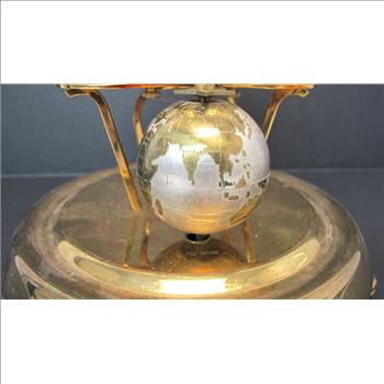 RARE Vintage Torsion Pendulum Clock with Glass Dome