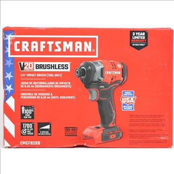Craftsman CMCF820B V20 Lithium ion Brushless 1/4