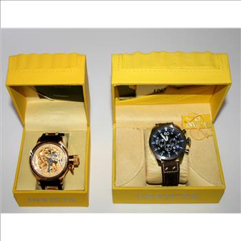 Special Set of Two Authentic Invicta Watches Total Retail Value $1899