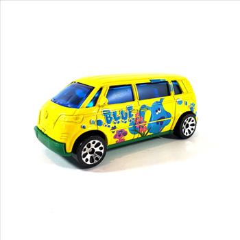 Volkswagon Microbus Blues Clues Van 2001 Matchbox Yellow Die Cast 1/58