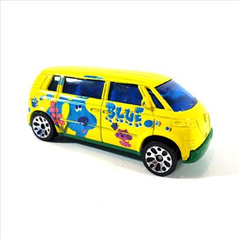 Volkswagon Microbus Blues Clues Van 2001 Matchbox Yellow Die Cast 1/58