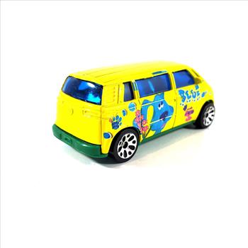 Volkswagon Microbus Blues Clues Van 2001 Matchbox Yellow Die Cast 1/58