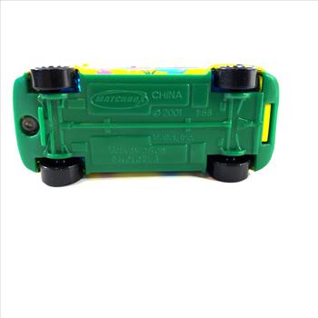 Volkswagon Microbus Blues Clues Van 2001 Matchbox Yellow Die Cast 1/58