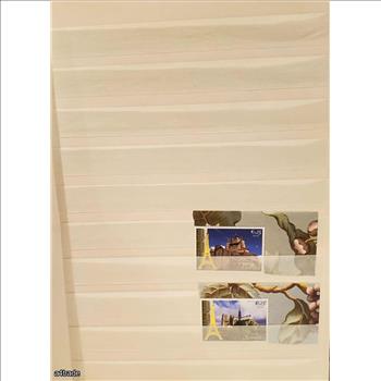 Over 290 Vintage Random Stamps UA UNI-SAFE Album