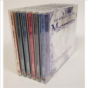 Vintage 1999 Lot of 6 The World's Greatest Masterpieces Music Audio CDs Canada