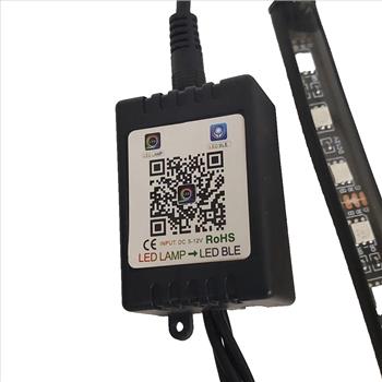 RGB Music Voice Control Floor Atmosphere LED Decorative Floor Blue Lights