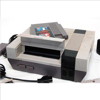 Rare - Original Nintendo with Controller and Super Mario and Duck Hunt