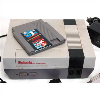 Rare - Original Nintendo with Controller and Super Mario and Duck Hunt