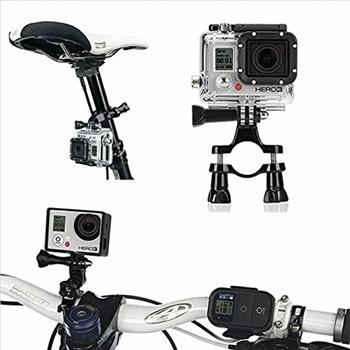 Bike Handlebar MOUNT for GoPro Hero 3 2 1 HD Camera Seat post Pole Roll Bar