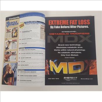 Vintage USA Feb 2003 Muscle & Fitness Magazine