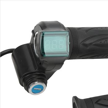 2 PCS Electric Throttle Grip Speed Control Throttle Handle with Green