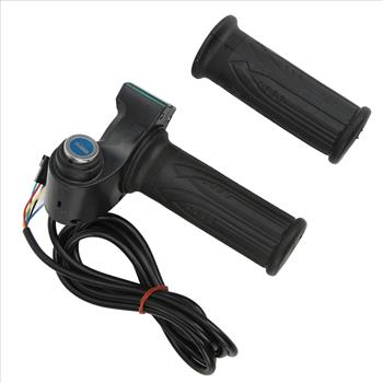 2 PCS Electric Throttle Grip Speed Control Throttle Handle with Green