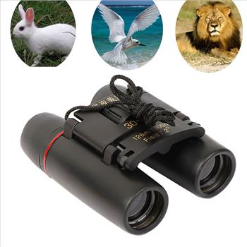 New Vision 30 x 60 Zoom Outdoor Travel Folding Binoculars Telescope+Case