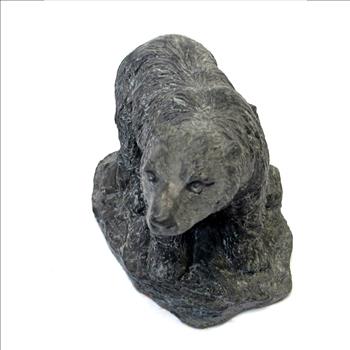 Vintage Wolf Original Inuit Sculpture