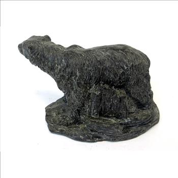Vintage Wolf Original Inuit Sculpture