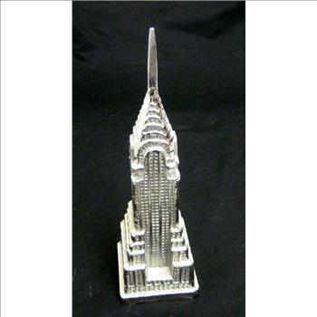 Chrysler Building and Big Ben Figures in Nickel