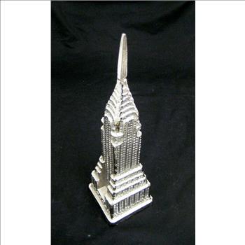 Chrysler Building and Big Ben Figures in Nickel