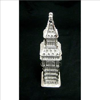 Chrysler Building and Big Ben Figures in Nickel