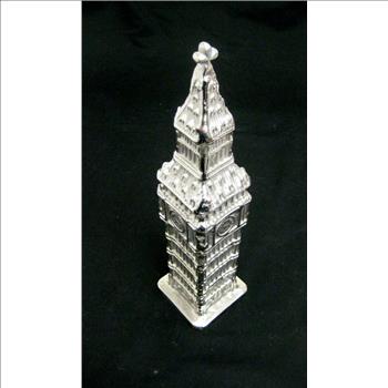 Chrysler Building and Big Ben Figures in Nickel