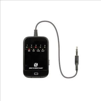 Scosche tuneIN Universal Wireless FM Transmitter Black