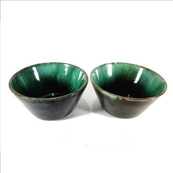 2 Blue Mountain Pottery Candy Dishes c. 1980's