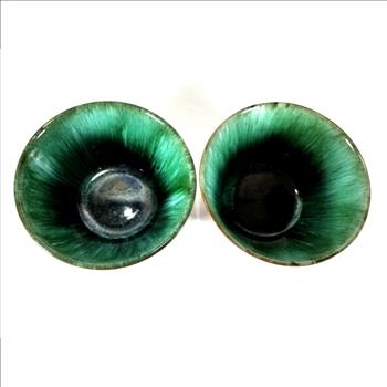 2 Blue Mountain Pottery Candy Dishes c. 1980's