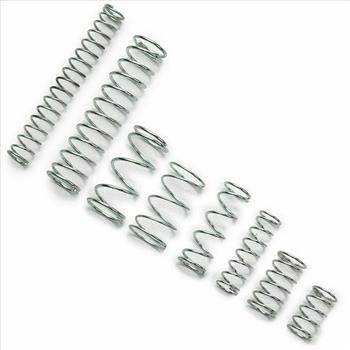  200pc Spring Assortment Set Zinc Plated Steel Compression & Extension Carburetor