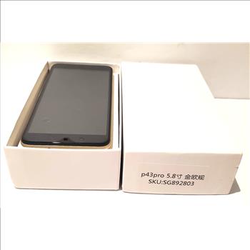 Cell Phone P43 PRO Gold FOR PARTS ONLY Untested