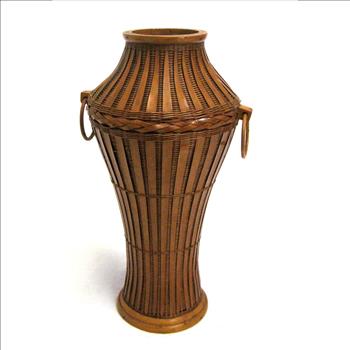 Vintage Bamboo Vase
