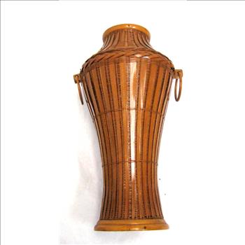 Vintage Bamboo Vase