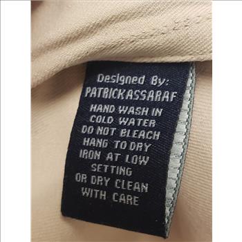 Linea Rosso Signature Designed By Patrick Assaraf 100% Silk Button Up Short Sleeve Men's Shirt Sz L