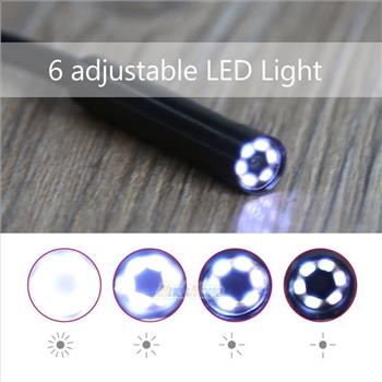 6 LED, 7mm Android Endoscope USB Inspection Camera