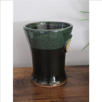 Sunset Hill Stoneware Drip Glazed Mug HQD -Handcrafted in USA