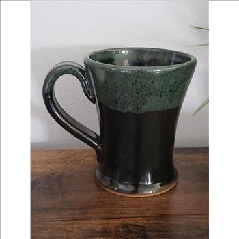 Sunset Hill Stoneware Drip Glazed Mug HQD -Handcrafted in USA