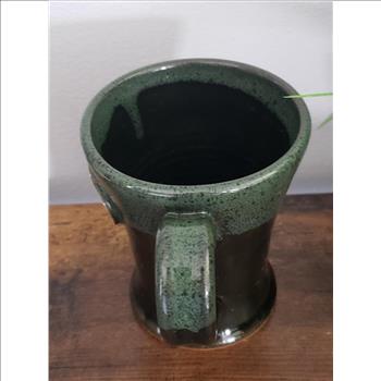 Sunset Hill Stoneware Drip Glazed Mug HQD -Handcrafted in USA