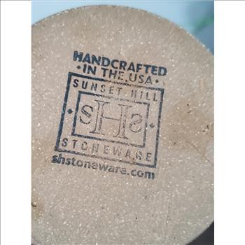 Sunset Hill Stoneware Drip Glazed Mug HQD -Handcrafted in USA