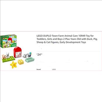 Lego Building Toys 3 Sets Toddler